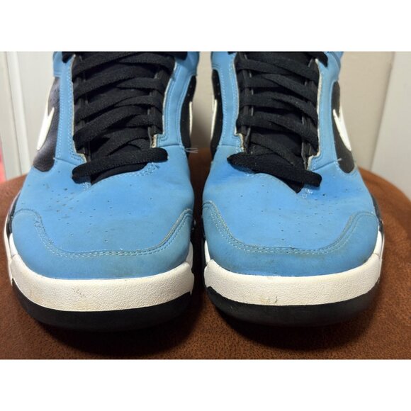 Nike Air Flight Lite Mid 'Hoops Pack University Blue' DQ7778-400 Mens Size 10.5 - Picture 2 of 10